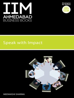 cover image of IIMA-Speak with Impact
